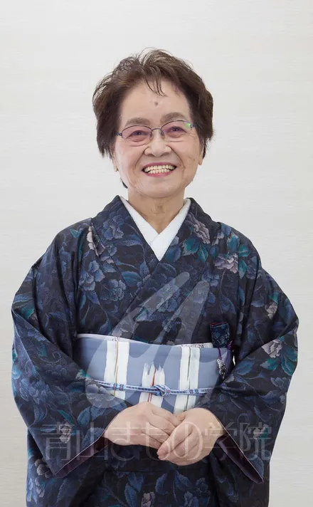 青山きもの学院講師 伏見芳子先生