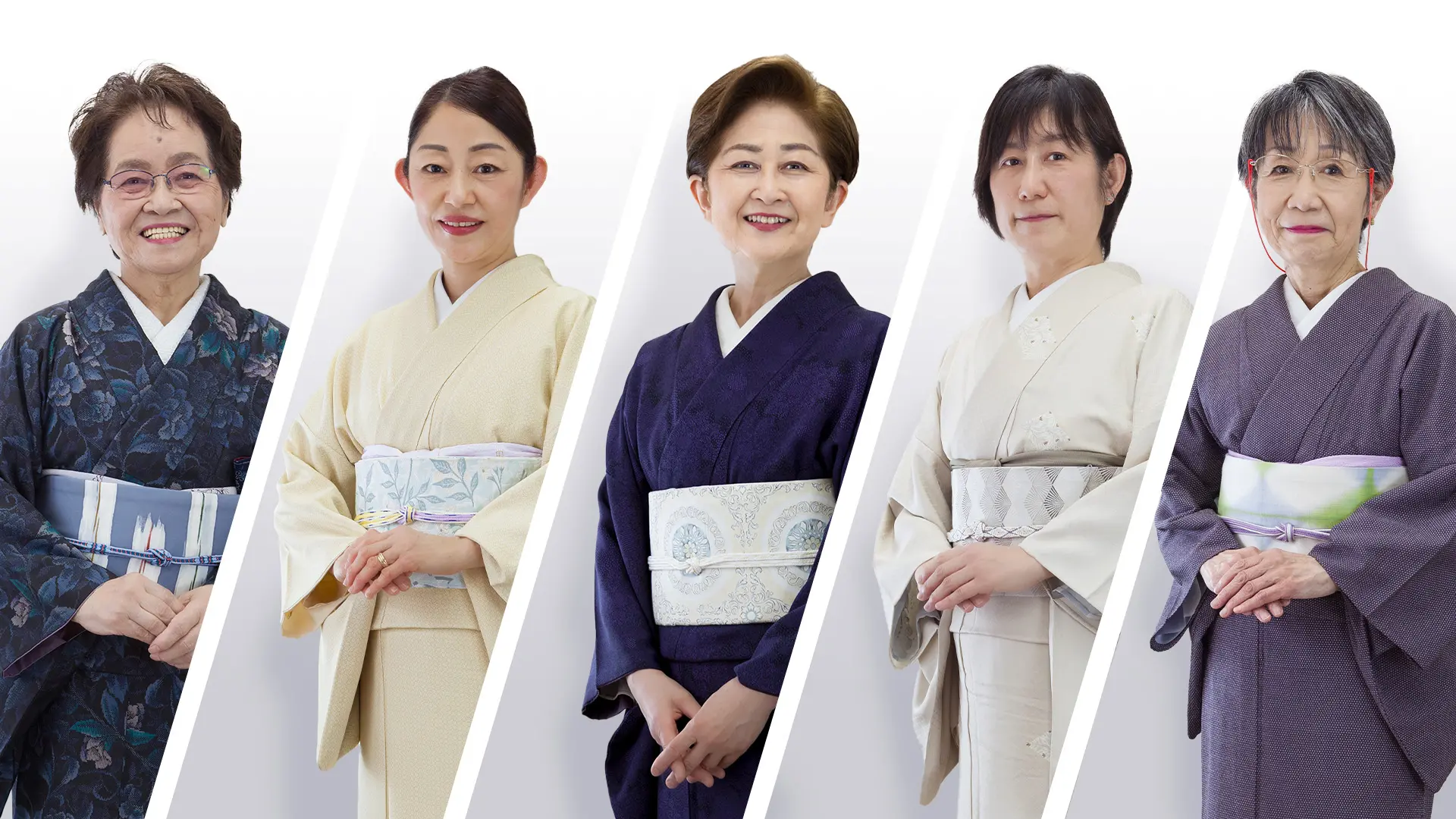 青山きもの学院の講師たち